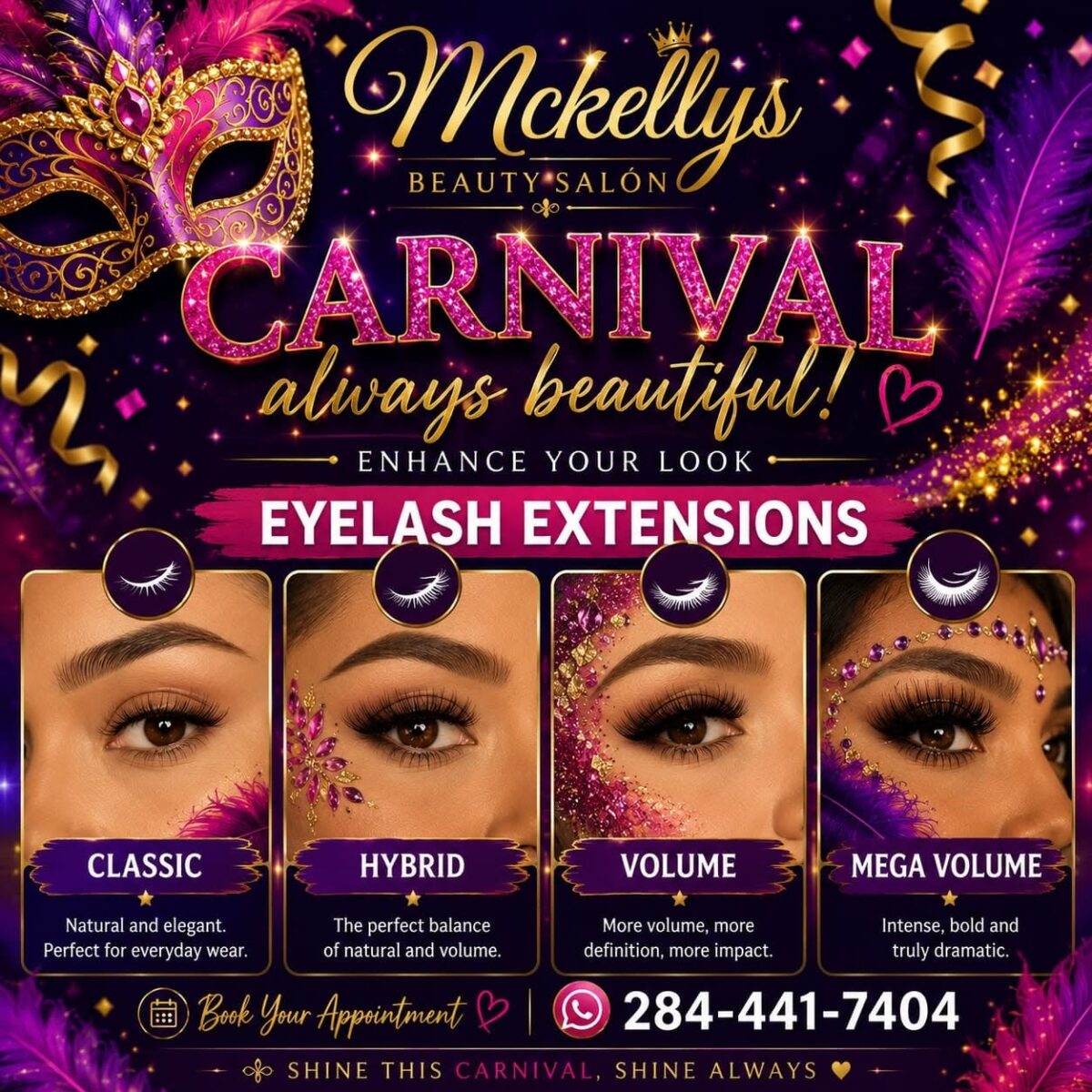 441-7404 - Face & Skin Beauty - McKelly's Beauty Salon