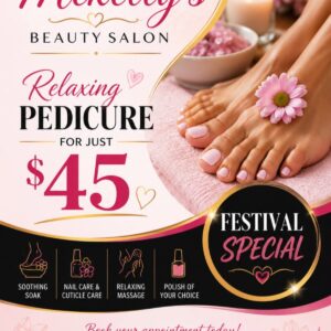 +1 (284) 441-7404 - Relaxing Pedicure - McKelly's Pedicure