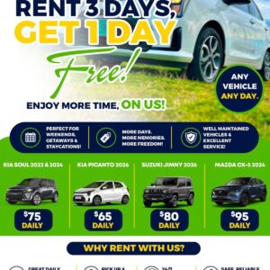 Give & Go September Special! CALL NOW 284 442 4483