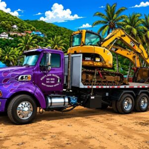 Ricky's Trucking - Heavey Equipment Towing - 340-1818