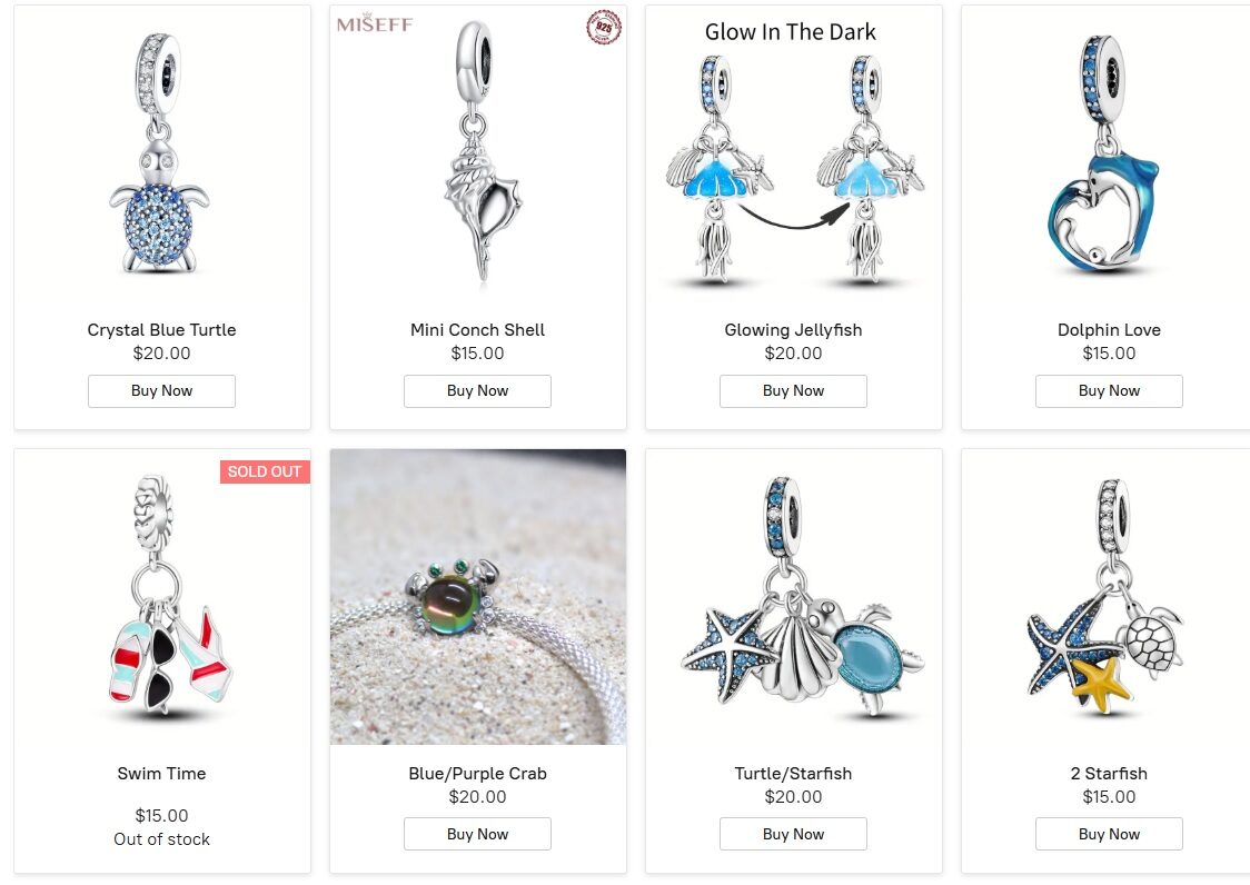 Be Charmed - Sea Life Charm